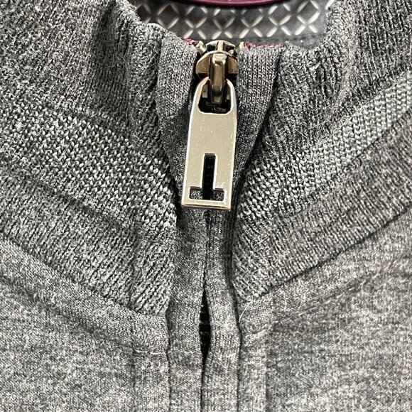 Ted Baker Mens XXL Gray 1/4 Zip Pullover Sweatshirt Long Sleeve Top - Picture 7 of 12